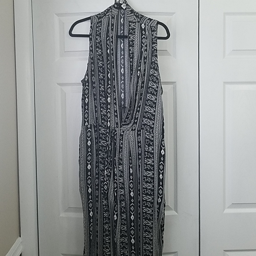 Black and White Jumpsuit